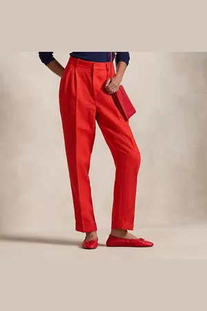 Ralph Lauren Linen Twill Tapered Trousers