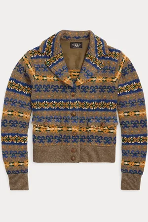 Ralph Lauren Fair Isle Jacquard Jumper Jacket