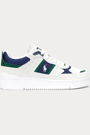 Ralph Lauren Masters Sport Suede Trainer