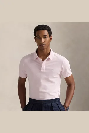 Ralph Lauren Custom Slim Fit Stretch Oxford Mesh Polo