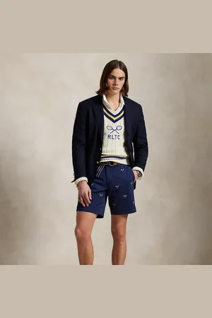 Ralph Lauren 20.5 cm Straight Embroidered Chino Short