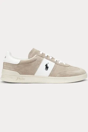 Ralph Lauren Heritage Aera Suede Trainers