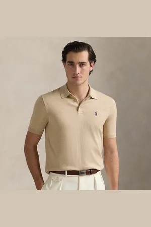 Ralph Lauren Cotton Polo-Collar Jumper