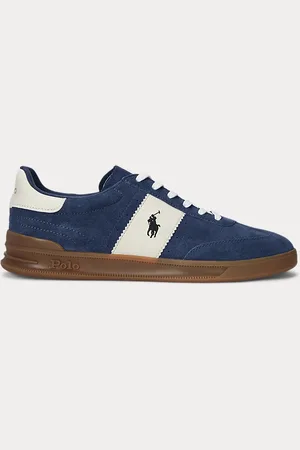 Ralph Lauren Heritage Aera Suede Trainers