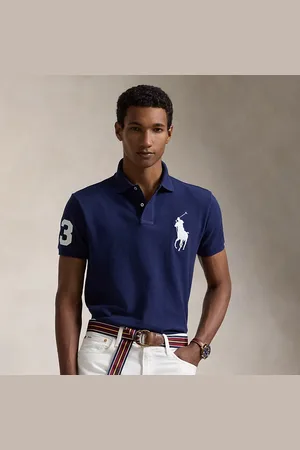 Ralph Lauren Custom Slim Fit Mesh Polo