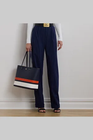 Ralph Lauren Pinstripe Wool-Blend Twill Trouser