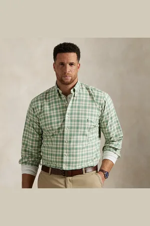 Ralph Lauren Big & Tall - Plaid Oxford Shirt