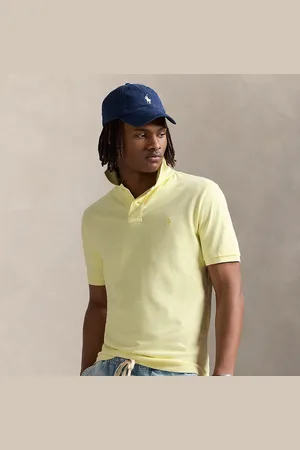 Ralph Lauren Custom Slim Mineral-Dyed Mesh Polo Shirt