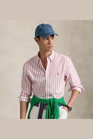 Ralph Lauren Slim Fit Striped Oxford Shirt