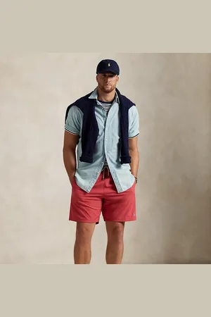 Ralph Lauren Big & Tall - Traveler Stretch Classic Fit Swim Trunks