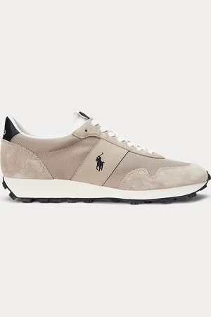 Ralph Lauren PRL Trail 125 Suede-Panelled Trainer