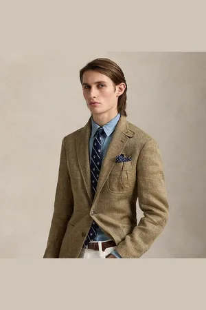 Ralph Lauren Tailored Linen-Silk Blazer