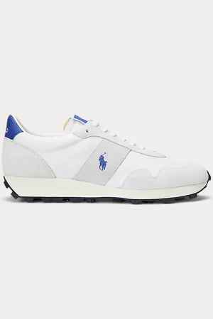Ralph Lauren PRL Trail 125 Suede-Panelled Trainer