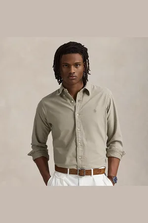 Ralph Lauren Custom Fit Mineral-Dyed Oxford Shirt