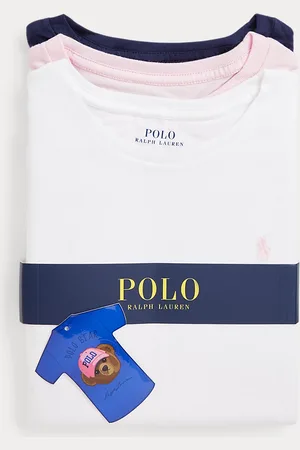 Ralph Lauren Cotton Jersey Crewneck T-Shirt 3-Pack