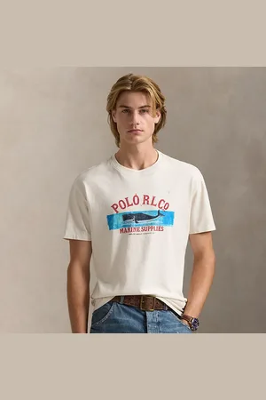 Ralph Lauren Classic Fit Jersey Graphic T-Shirt