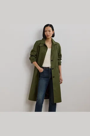 Ralph Lauren Cotton-Blend Balmacaan Coat
