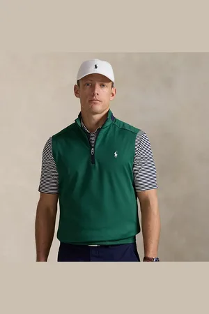 Ralph Lauren Stretch Jersey Quarter-Zip Gilet