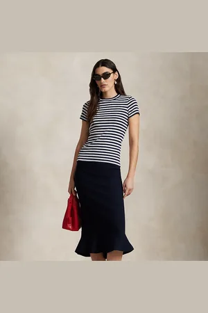 Ralph Lauren Flared Knit Skirt