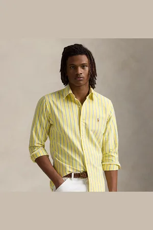 Ralph Lauren Custom Fit Striped Oxford Shirt