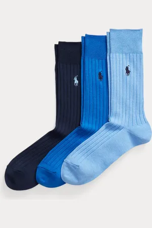 Ralph Lauren Rib-Knit Trouser Sock 3-Pack