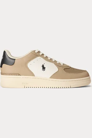Ralph Lauren Masters Court Leather Trainer