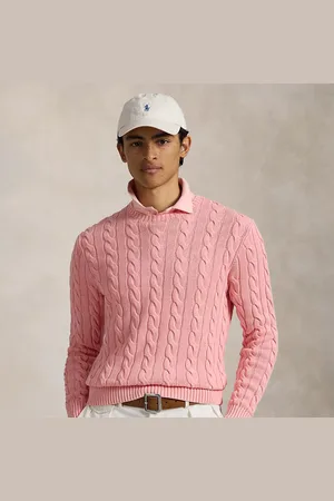 Ralph Lauren Cable-Knit Mineral-Dyed Cotton Jumper