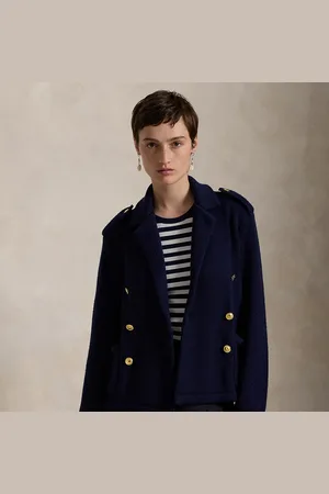 Ralph Lauren Double-Breasted Wool Jumper Blazer