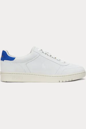 Ralph Lauren Court Suede Trainer