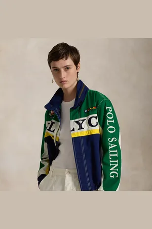 Ralph Lauren Logo Canvas Racing Jacket