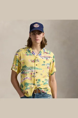 Ralph Lauren Classic Fit Polo Bear Camp Shirt