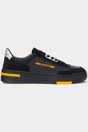 Ralph Lauren PS300 Leather-Panelled Trainer