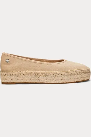 Ralph Lauren Luize Canvas Ballet Espadrille