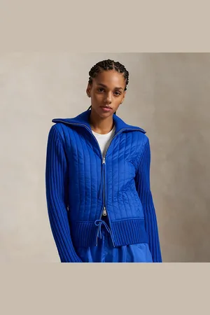 Ralph Lauren Hybrid Wool Funnelneck Jacket