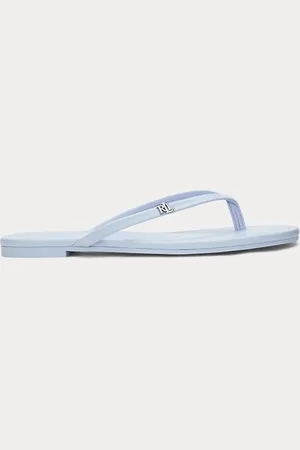 Ralph Lauren Raquel Leather Flip-Flop