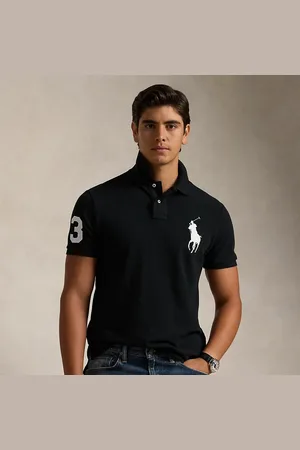 Ralph Lauren Custom Slim Fit Mesh Polo
