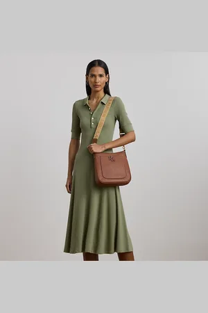 Ralph Lauren Cotton-Blend Polo Dress
