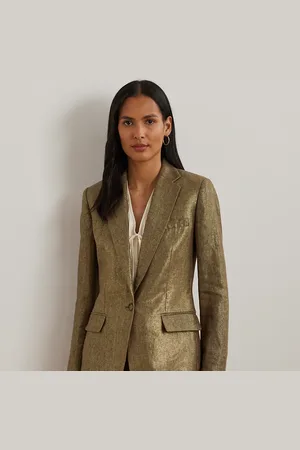 Ralph Lauren Stretch Velvet Blazer