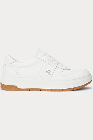 Ralph Lauren Harlie Leather Trainer
