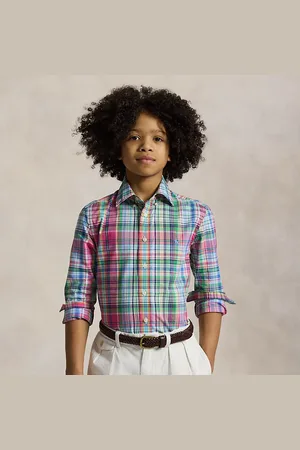 Ralph Lauren Plaid Cotton Poplin Shirt