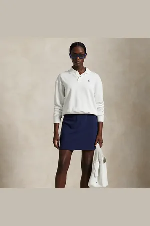 Ralph Lauren 43 cm Back-Pleated Performance Skort