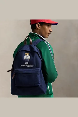 Ralph Lauren Polo Bear Canvas Backpack