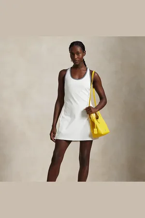 Ralph Lauren Crisscross Stretch Interlock Dress