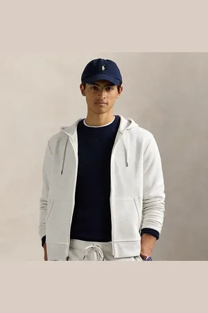 Ralph Lauren Double-Knit Full-Zip Hoodie
