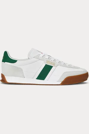 Ralph Lauren Hester Leather-Suede Trainer