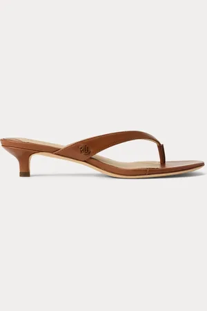 Ralph Lauren Francesca Calfskin Sandal