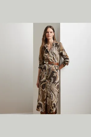Ralph Lauren Petite - Paisley Twill Shirtdress