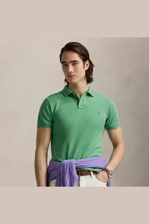 Ralph Lauren Slim Fit Mesh Polo Shirt