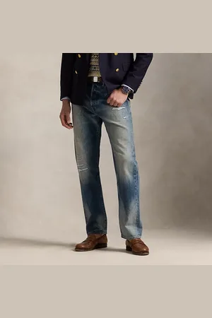 Ralph Lauren Heritage Straight Distressed Jean