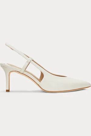 Ralph Lauren Khloe Nappa Leather Slingback Pump
